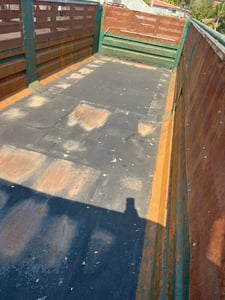 HINO FM2K 260 หางเซมิดัมพ์สามมิตร กะบะท้องเรือ