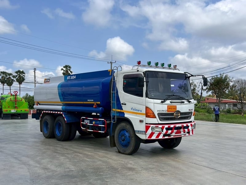 เข้าใหม่❗️ไมล์ 31,103 กิโล❗️HINO FM1J 260 บรรทุกน้ำ