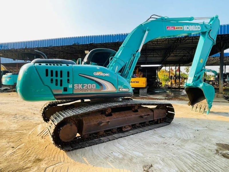 รถแบคโฮ SK200-5 มาร์คไฟ ไฟฟ้าครบ รถแบคโฮ SK200-5 มาร์คไฟ ไฟฟ้าครบ