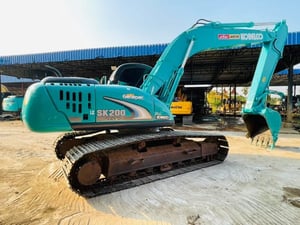 รถแบคโฮ SK200-5 มาร์คไฟ ไฟฟ้าครบ รถแบคโฮ SK200-5 มาร์คไฟ ไฟฟ้าครบ