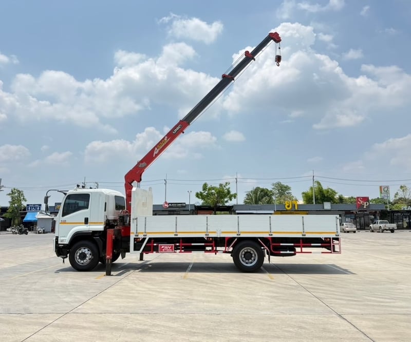 เข้าใหม่❗️ISUZU FTR 240 ติดเครน 5 ตัน