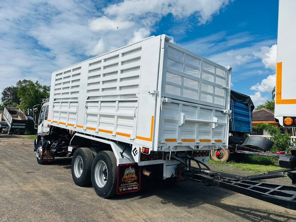 ISUZU  320 พ่วงแม่ลูกดั้มพ์คอกเกษตร