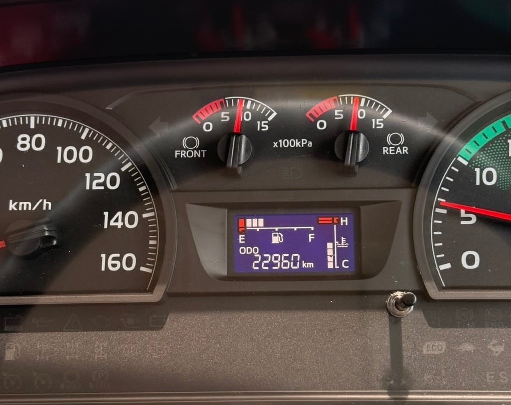 เข้าใหม่❗️ไมล์ 22,938 กิโล❗️HINO FG8J 240 แรง ปี 2566  ติดเครน 5 ตัน