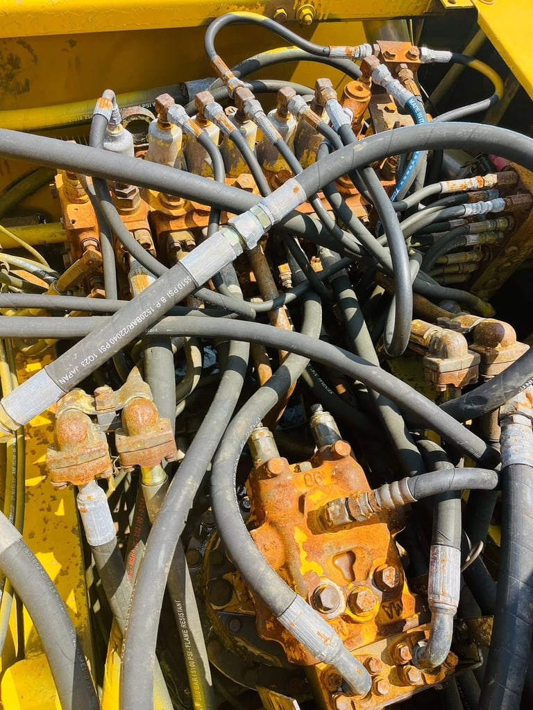 PC200-6 ไฟฟ้าครบ คันเร่งออโต้ พร้อมลายแย็ก  แอร์เย็น