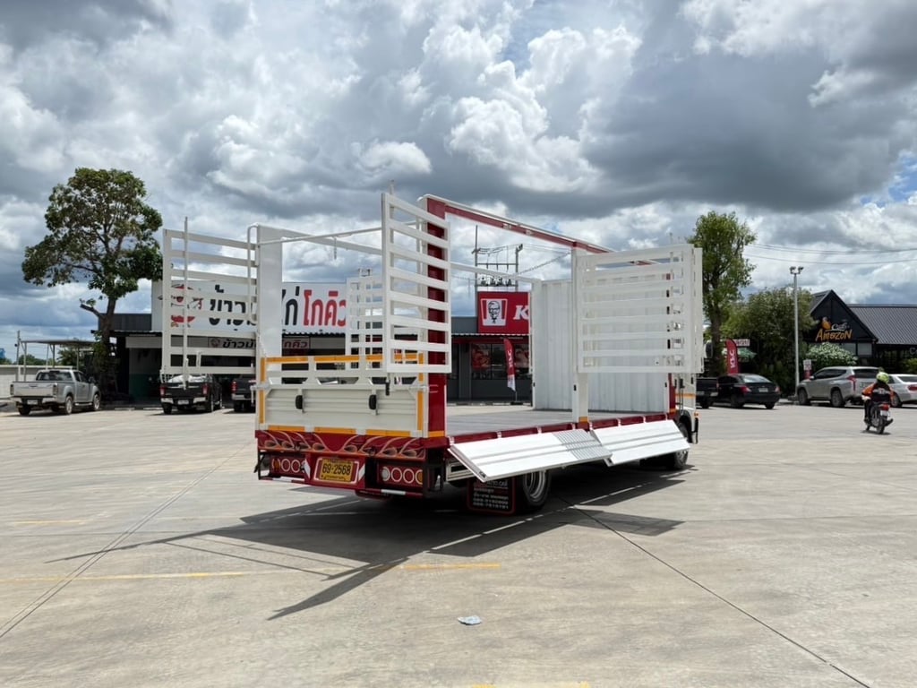 HINO NEW FC9J 210 เเรง  ยาว 6.60 เมตร ปี 2566 