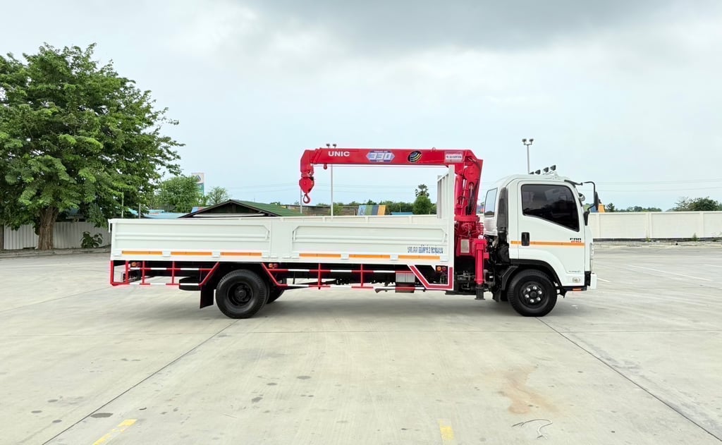 NEW ISUZU FRR 210 แรง ปี 2566  กะบะพื้นเรียบ