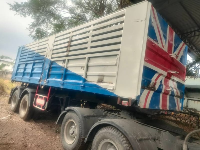 ขายหางเซมิดั้มพ์ ปี 2554 สองคาน ยาว 7.20 เมตร