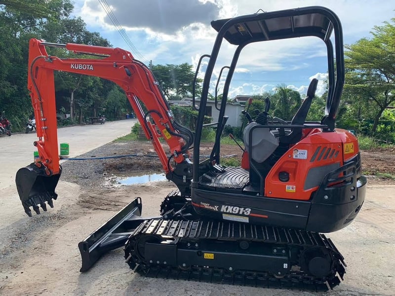Kubota Kx 91-3SX ไฟฟ้าครบ  ระบบดี ไม่มีรั่วซึม ปี 2563