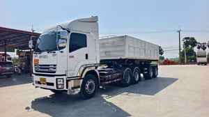 ISUZU GXZ 360 MT หัวลากพร้อมหาง เซมิดั้มพ์ 