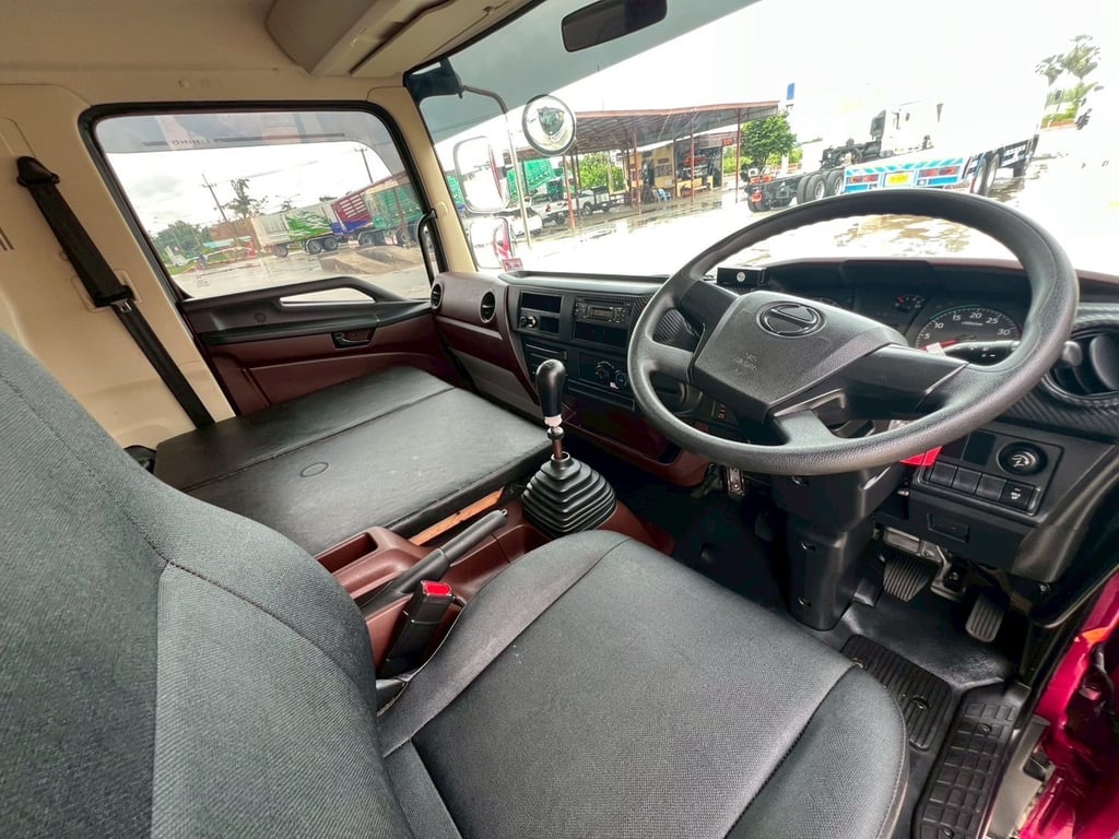 ไมล์ 39,726❗️HINO FC9J 210 ยาว 6.70 เมตร ปี 2567  ไมล์ 39,726❗️HINO FC9J 210 ยาว 6.70 เมตร ปี 2567