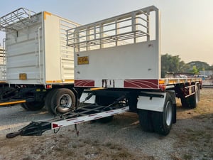 ขายลูกพ่วงพื้นเรียบ 2 เพลา ปี 2565