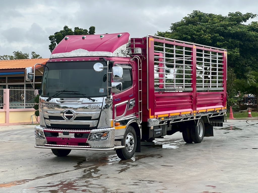 6ล้อ HINO FC9J 210 ยาว 6.70 เมตร เลขไมล์ 39,726 กิโล ปี 2567 6ล้อ HINO FC9J 210 ยาว 6.70 เมตร เลขไมล์ 39,726 กิโล ปี 2567