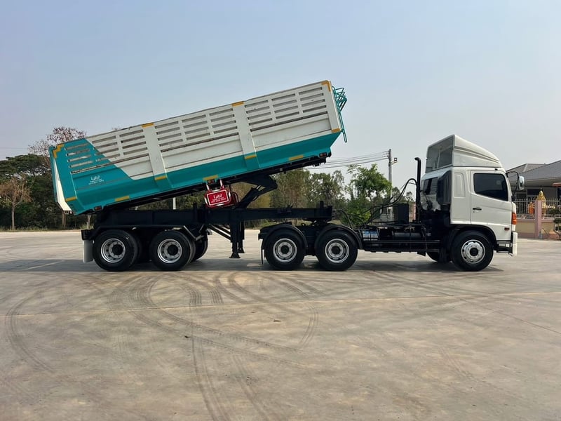 HINO FM 1J 245 ปี 2548 หัวพร้อมหางเซมิดั้มพ์ 