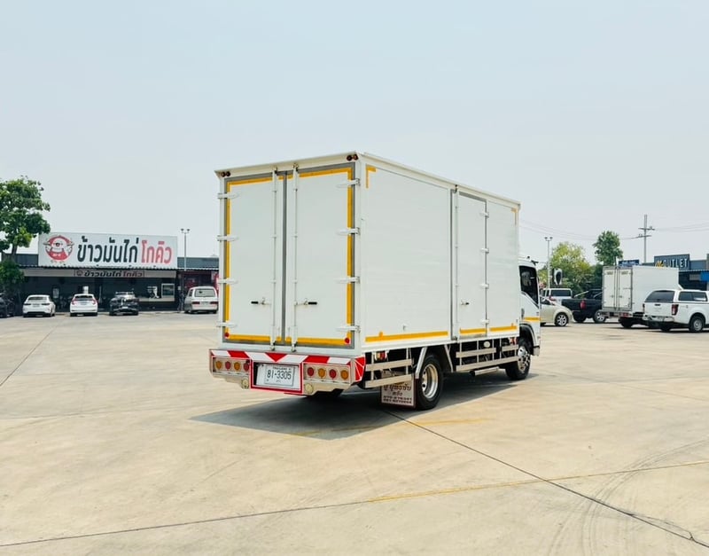 ไมล์ 6 หมื่น❗️ISUZU NEW NPR 150 MT 6ล้อตู้เเห้ง 4 บาน