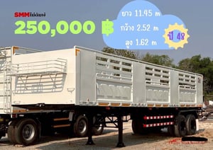 ISUZU FTR 240 MT (หัวลาก 6ล้อ) พร้อมหางเซมิ  (หางไมดัมพ์)