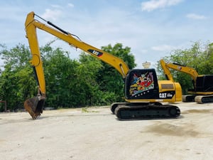 CAT312D กะบอกดำ )เก่าญี่ปุ่น) บุมยาว 14 เมตร 