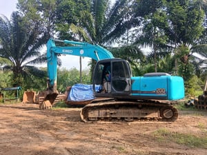 SK200-6 YN10 ไมล์ 9,000 ชม. มีไลน์หัวเจาะ