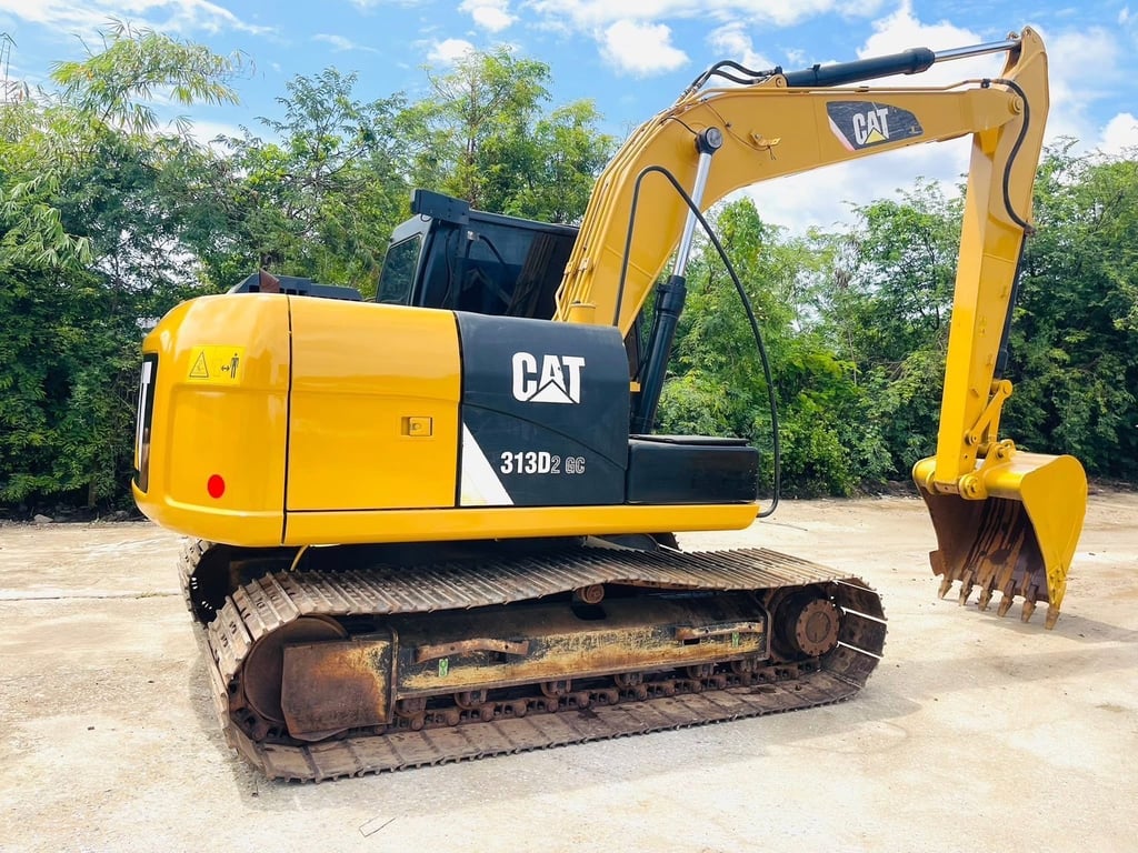 CAT313D2GC เดิมมือเดียวป้ายแดง เครื่องปั้มแห้ง มากๆระบบไวเร็วแรง