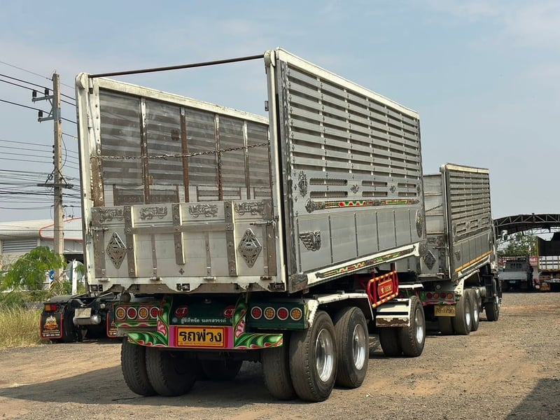 ISUZU FXZ 360 พ่วงแม่ลูกดั้มพ์ เกษตร ISUZU FXZ 360 พ่วงแม่ลูกดั้มพ์ เกษตร