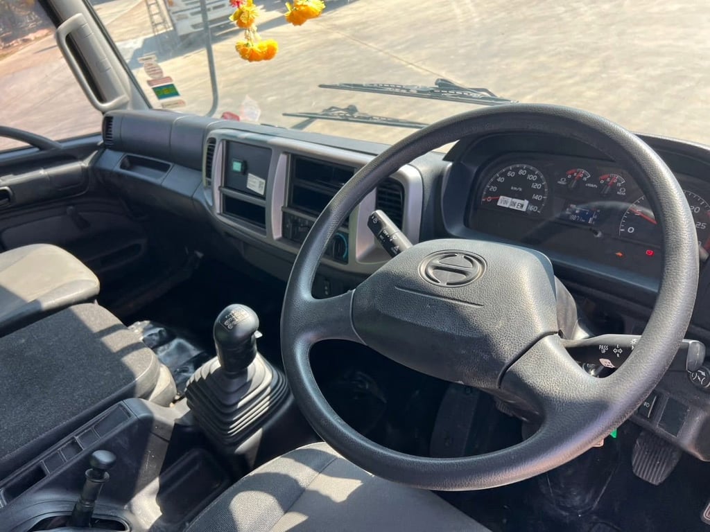 ฟรีๆ❗️ไมล์ 18,871 กิโล  HINO FM1A 344 โม่ปูน 6.5 คิว 