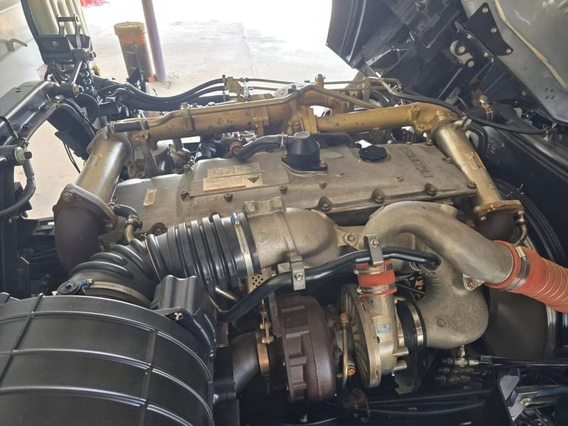 ISUZU FXZ 360 แรง พ่วงแม่ลูก ดัมพ์หินทราย