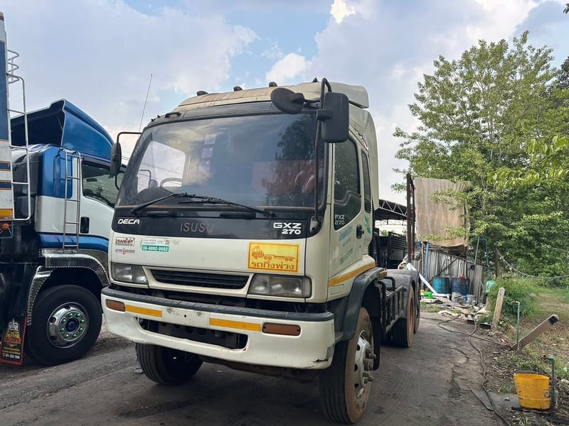 หัวพร้อมหาง ISUZU 270 ยูโร1 ปี.45 (เครื่องส้ม)