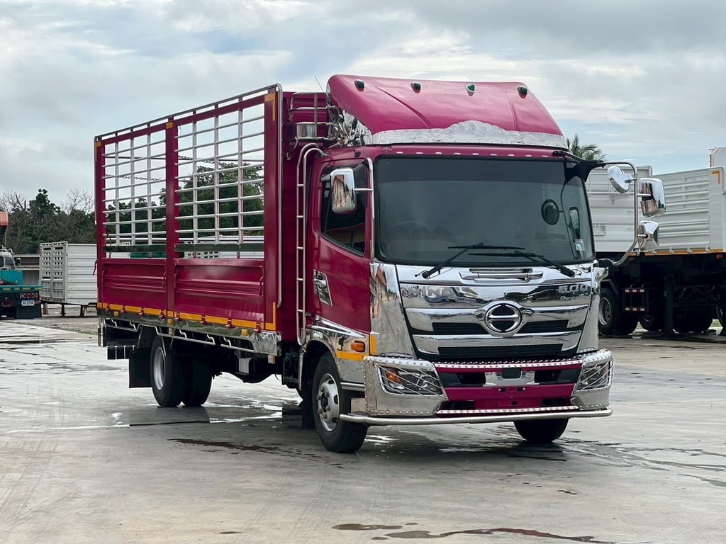 ไมล์ 39,726❗️HINO FC9J 210 ยาว 6.70 เมตร ปี 2567  ไมล์ 39,726❗️HINO FC9J 210 ยาว 6.70 เมตร ปี 2567