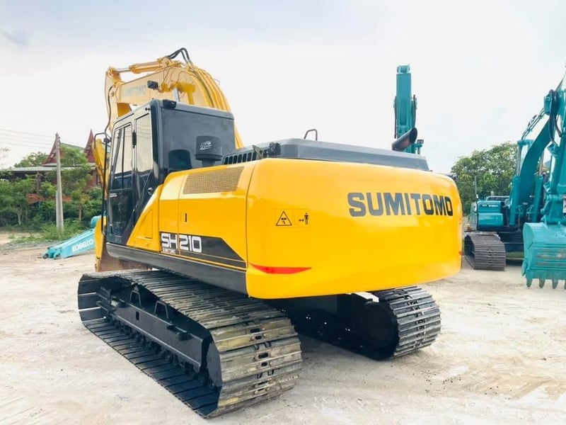 SH210-6 เครื่องปั๊มแห้ง ระบบดีมาก  ไฟฟ้าครบ