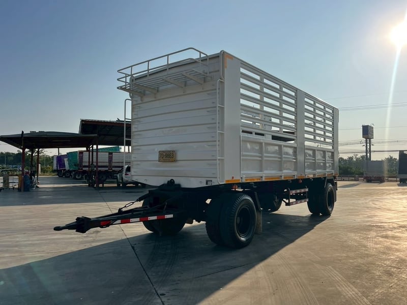 ขายลูกพ่วงคอกสูง ( ไม่ดั้มพ์ ) 2 เพลา