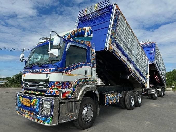 ISUZU FXZ 360 ปี 2558 พ่วงแม่ลูกดั้มพ์ ISUZU FXZ 360 ปี 2558 พ่วงแม่ลูกดั้มพ์