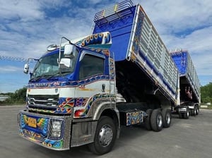 ISUZU FXZ 360 ปี 2558 พ่วงแม่ลูกดั้มพ์