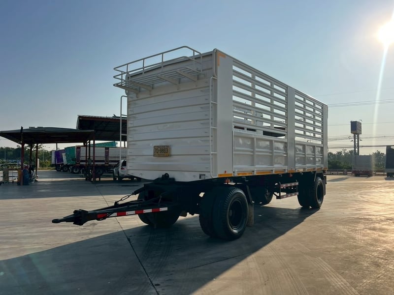 ขาย ลูกพ่วงไม่ดั้มพ์ ปี 2564  กะบะสามมิตร  ยาว 7 เมตร