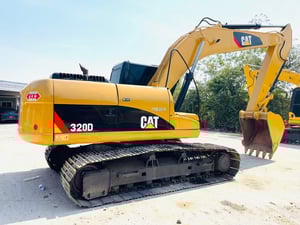 CAT320D กะบอกดำ เล่มทะเบียน ไฟฟ้าครบ 