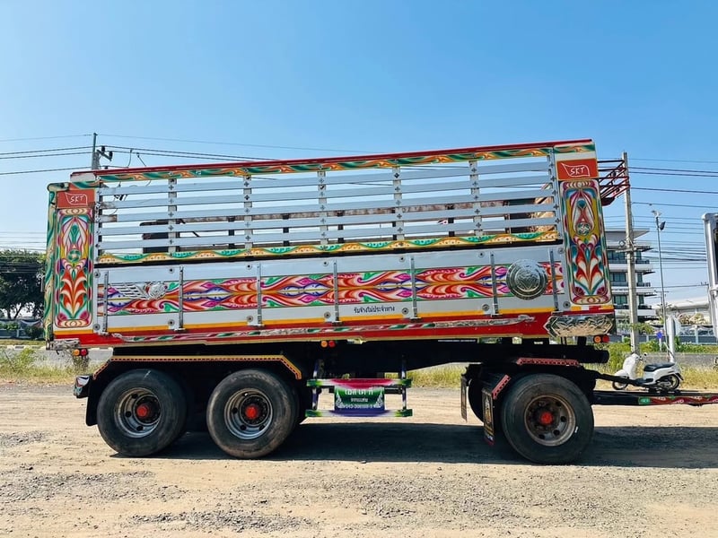 ISUZU FXZ 360 พ่วงแม่ลูกดั้มพ์