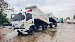 ไมล์ 16,467❗️SUZU FRR 210 ปี 2566  (6ล้อ) พ่วงแม่ลูกด้ัมพ์ 