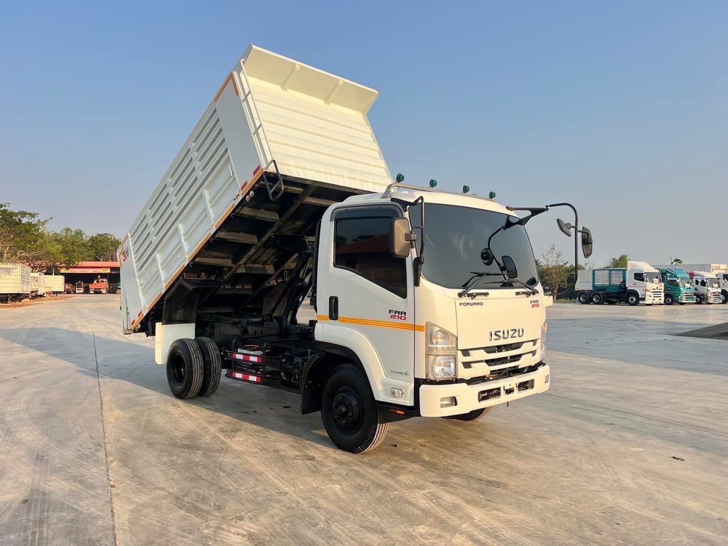 ไมล์ 69,553 กิโล❗️ISUZU FRR 210 แรง ดั้มพ์สามมิตร