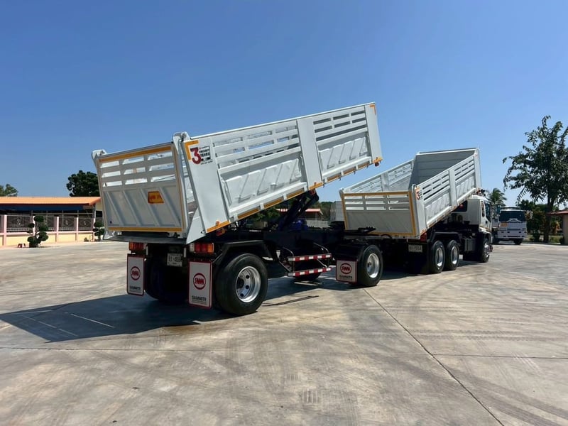 ISUZU FXZ 270 ยูโรปี 2548 พ่วงแม่ลูกดั้มพ์
