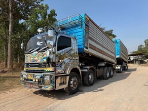 ISUZU FYH 360 พ่วงแม่ลูกดั้มพ์ ISUZU FYH 360 พ่วงแม่ลูกดั้มพ์