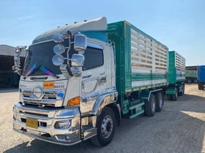 HINO 380 ปี 2566 พ่วงแม่ลูกดั้มพ์เกษตร