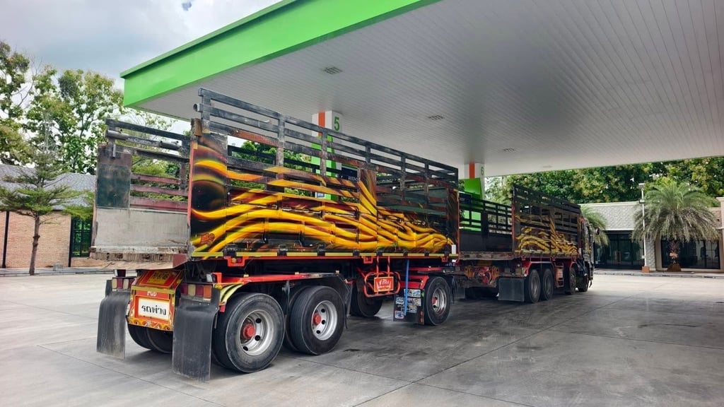 ISUZU FYH 360 แม่ 12 ล้อแท้ พ่วงแม่ลูกดั้มพ์ ปี 2557