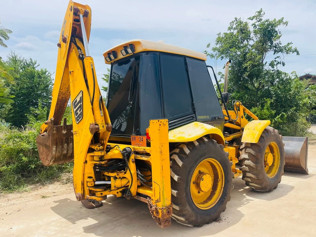 JCB 4CX4WS รถตักหน้าขุดหลังสภาพสวย JCB 4CX4WS รถตักหน้าขุดหลังสภาพสวย