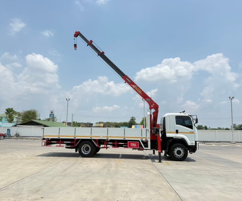 เข้าใหม่❗️ISUZU FTR 240 ติดเครน 5 ตัน 