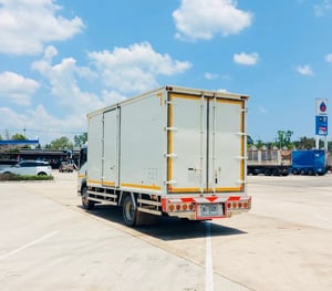 เข้าใหม่❗️ไมล์ 6 หมื่น❗️ISUZU  NEW NPR 150 MT ตู้แห้ง 4 บาน 