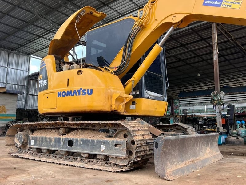 KOMATSU PC78-8 เครื่อง-เกียร์ดี รถห้างไทย KOMATSU PC78-8 เครื่อง-เกียร์ดี รถห้างไทย