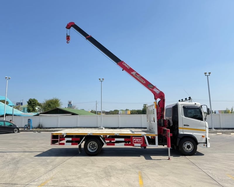 ไมล์ 49,662 กิโล❗️HINO FC9J 210 ปี 2567 ติดเครน UNIC รุ่น URV 343 ขนาด 3 ตัน ไมล์ 49,662 กิโล❗️HINO FC9J 210 ปี 2567 ติดเครน UNIC รุ่น URV 343 ขนาด 3 ตัน