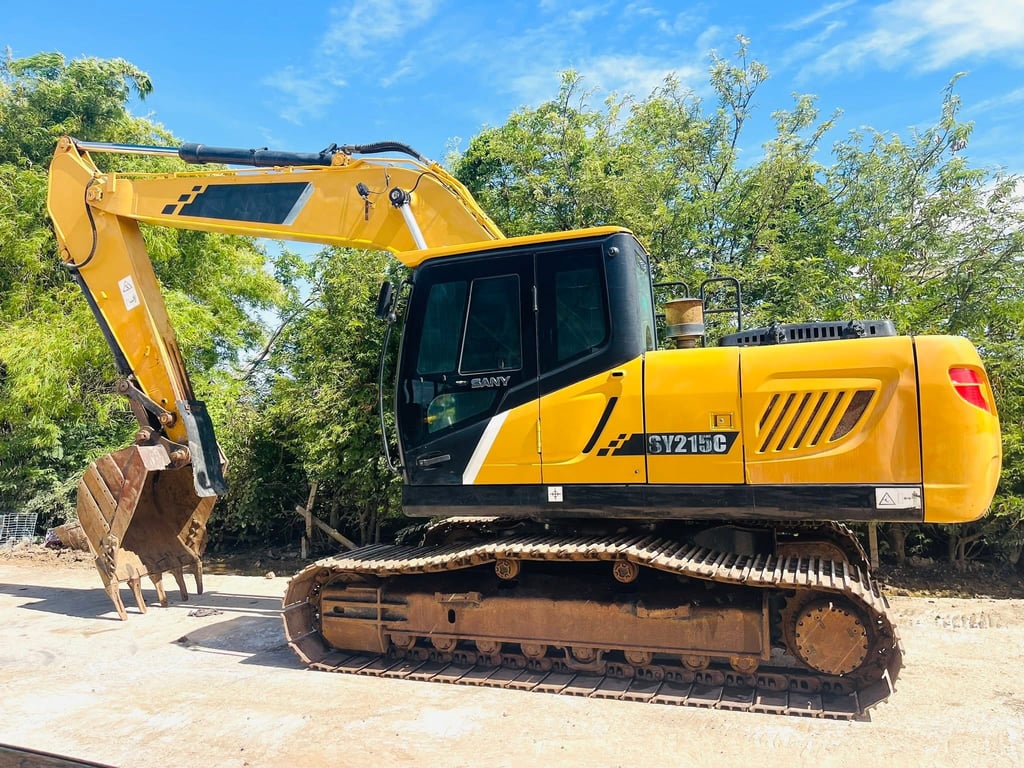 SY215C ไฟฟ้าครบ ระบบดีมาก เครื่องดี ปั้มแห้ง SY215C ไฟฟ้าครบ ระบบดีมาก เครื่องดี ปั้มแห้ง