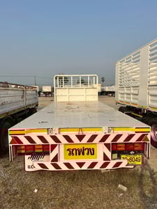 ขายด่วน ลูกพ่วงพื้นเรียบ 2 เพลา