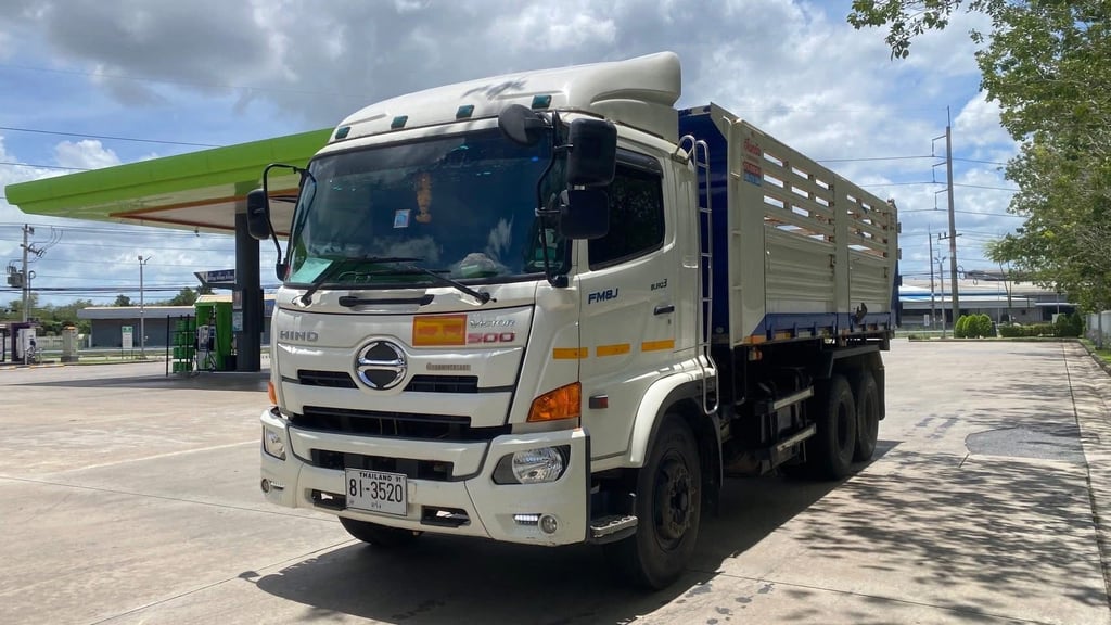 เข้าใหม่❗️ไมล์ 85449 กิโล❗️FM8J 260 ปี 2566 กะบะดั้มสามมิตร มีระบบลากลูก เข้าใหม่❗️ไมล์ 85449 กิโล❗️FM8J 260 ปี 2566 กะบะดั้มสามมิตร มีระบบลากลูก