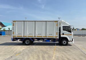 ไมล์ 65,510 กิโล❗️ISUZU NEW FRR 210 ปี 2566 ตู้เเห้ง 10 บาน