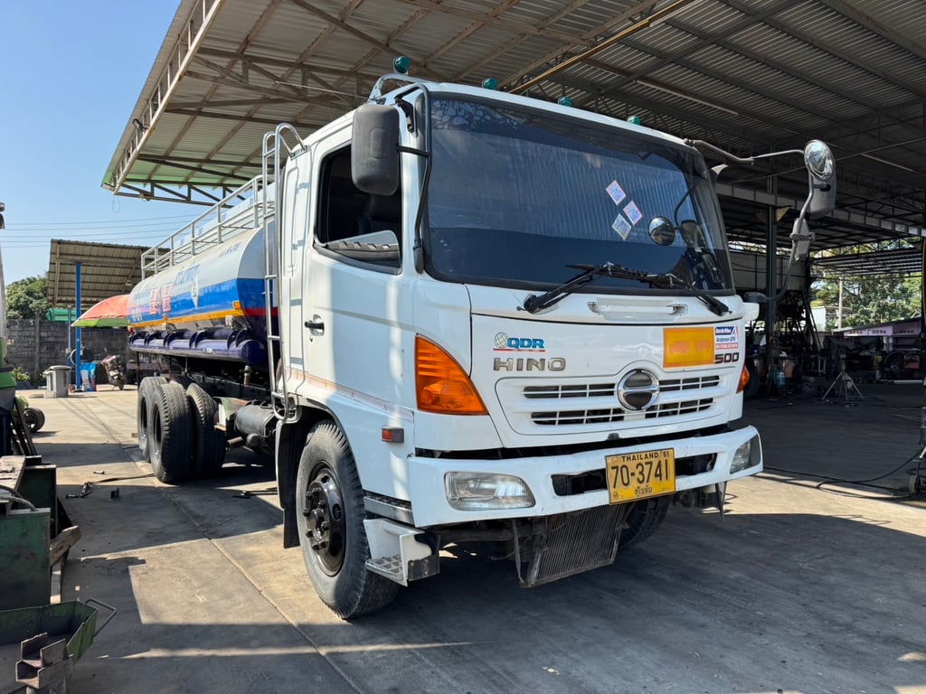 HINO FM1J เครื่อง 320 แรง ปี 2559 บรรทุกน้ำ